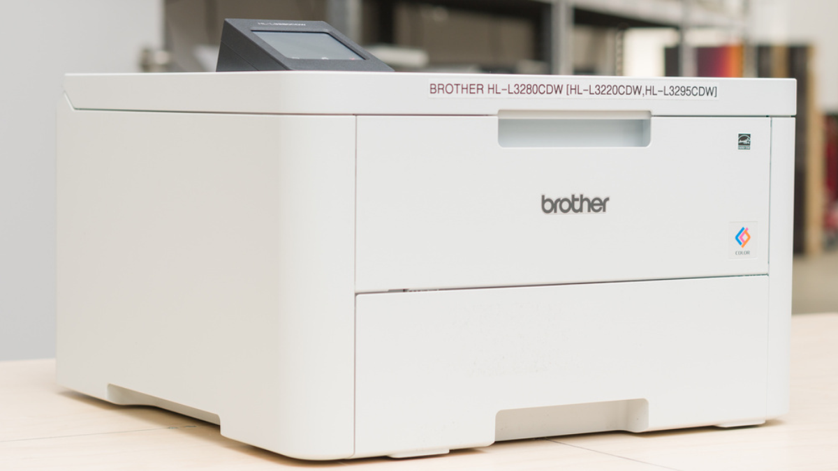 The Brother HL-L3280CDW is a print-only colour laser printer
