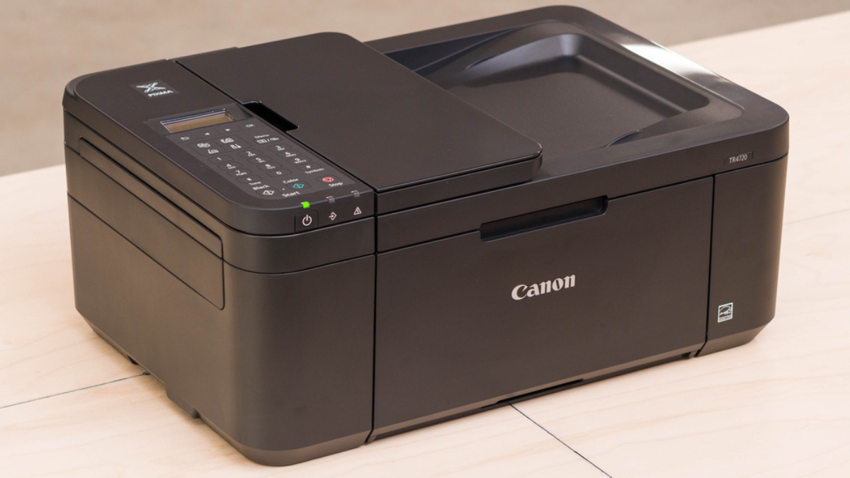 The Canon PIXMA TR4720 is a budget printer designed for family use