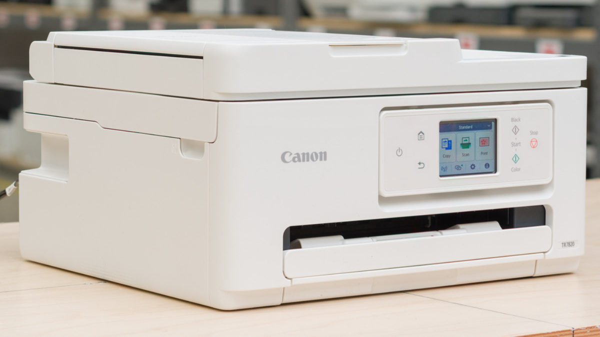 The Canon PIXMA TR7820 is a budget all-in-one inkjet printer