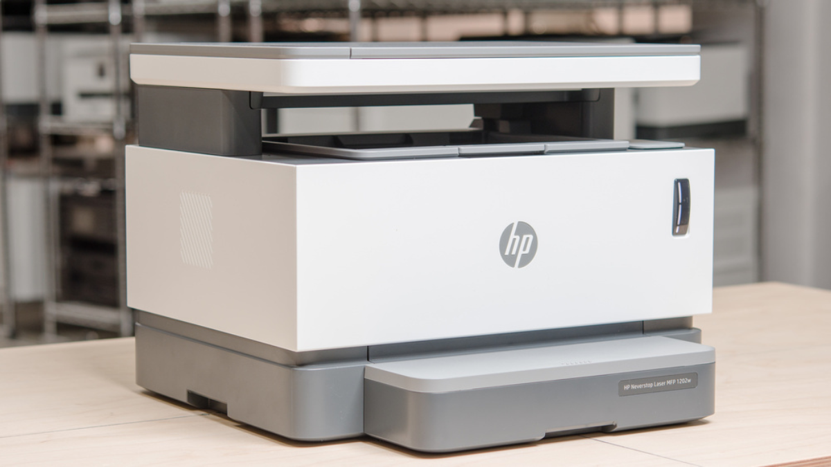 HP Neverstop Laser MFP 1202w boasts a high page yield